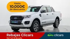 Blanco Usado 2020 Ford Ranger Wildtrack Recogida | 33.290 € (Precio justo)