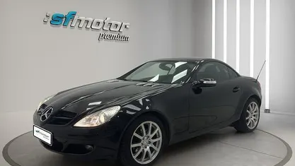 Usado Mercedes SLK200 163 CV (119 kW) 2004 Negro Descapotable