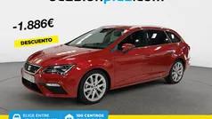Rojo Usado 2020 Seat Leon FR Familiar | 20.750 € (Precio justo)