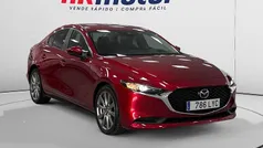Rojo Usado 2022 Mazda 3 Berlina | 21.890 € (Precio justo)
