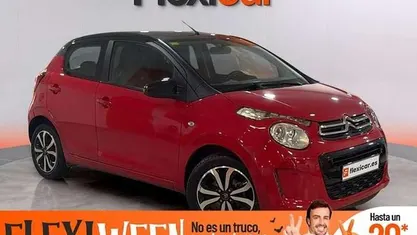 Usado Citroën C1 PureTech 82 CV (60 kW) 2018 Rojo Utilitario