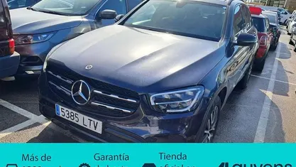 Usado Mercedes GLC300e 306 CV (225 kW) 2021 Azul SUV