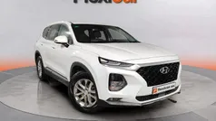 Blanco Usado 2019 Hyundai Santa Fe SUV | 22.490 € (Buen precio)