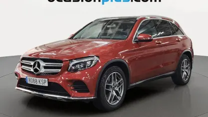 Usado Mercedes GLC220 AMG 170 CV (125 kW) 2018 Rojo SUV