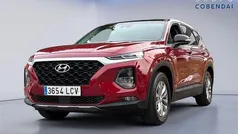 Rojo Usado 2019 Hyundai Santa Fe SUV | 24.900 € (Precio justo)