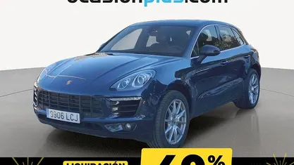Azul Usado 2014 Porsche Macan S SUV | 33.800 € (Precio justo)