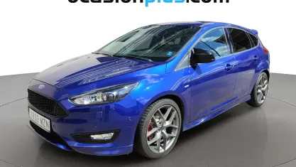 Usado Ford Focus ST-Line 150 CV (110 kW) 2017 Azul Utilitario