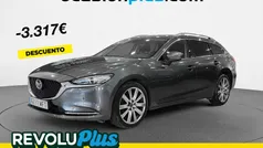 Gris Usado 2023 Mazda 6 Exclusive-Line Berlina | 25.490 € (Precio justo)