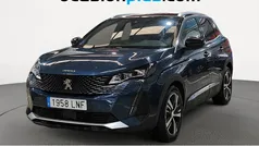 Azul Usado 2021 Peugeot 3008 GT SUV | 18.537 € (Super precio)