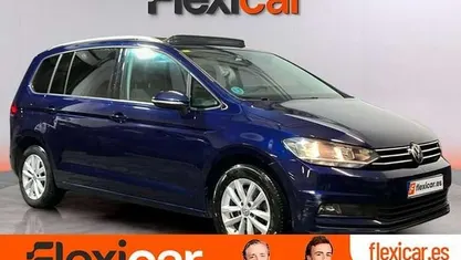 Usado VW Touran Advance 150 CV (110 kW) 2018 Azul Monovolumen
