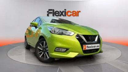 Usado Nissan Micra Acenta 71 CV (52 kW) 2018 Verde Utilitario