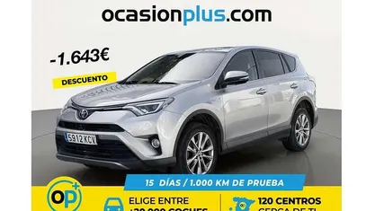 Usado Toyota RAV4 Hybrid Executive 197 CV (144 kW) 2017 Plateado SUV