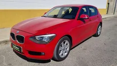 Rojo Usado 2013 BMW 116 Efficient Dynamics Utilitario | 8000 € (Buen precio)