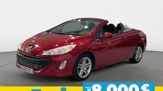 Rojo Usado 2010 Peugeot 308 CC Sport Descapotable | 8200 € (Precio justo)