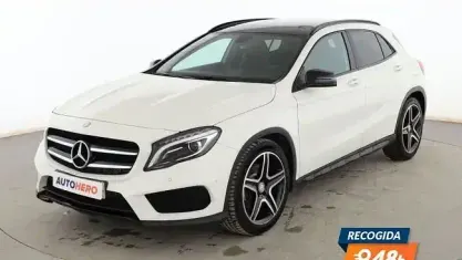 Käytetty Mercedes GLA220 AMG line 177 HP (130 kW) 2015 Valkoinen Katumaasturi