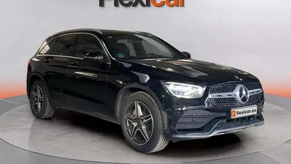 Usado Mercedes GLC200 163 CV (119 kW) 2020 Negro SUV