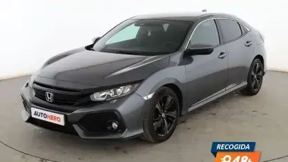 Begagnad Honda Civic Elegance 120 HK (88 kW) 2018 Grå Sedan