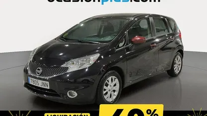 Negro Usado 2016 Nissan Note Acenta Monovolumen | 8602 € (Precio justo)