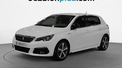 Usado Peugeot 308 GT-line 131 CV (96 kW) 2019 Blanco Utilitario