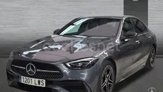Gris Usado 2022 Mercedes C200 AMG line Berlina | 39.200 € (Precio justo)