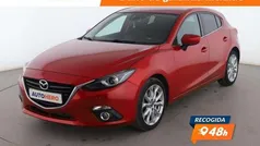 Rojo Usado 2015 Mazda 3 Luxury Berlina | 14.099 € (Precio justo)