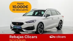 Blanco Usado 2021 Cupra Leon VZ Familiar | 24.490 € (Precio justo)