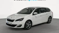Blanco Usado 2017 Peugeot 308 Allure Familiar | 10.819 € (Precio justo)