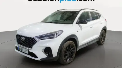 Usado Hyundai Tucson N Line 177 CV (130 kW) 2020 Blanco SUV