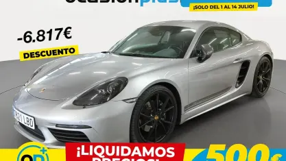 Usado Porsche Cayman 300 CV (220 kW) 2019 Gris Coupe