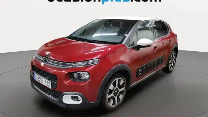 Usado Citroën C3 PureTech 110 CV (80 kW) 2019 Rojo Utilitario