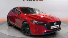 Rojo Usado 2021 Mazda 3 Berlina | 20.290 € (Precio justo)