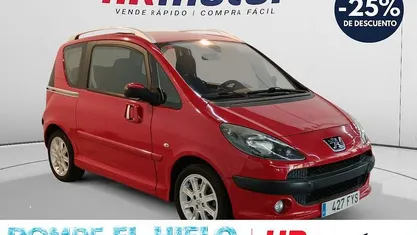 Usado Peugeot 1007 70 CV (51 kW) 2007 Rojo Monovolumen