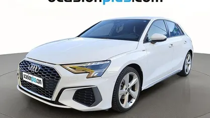 Usado Audi A3 Sportback S-Line 150 CV (110 kW) 2023 Blanco Utilitario