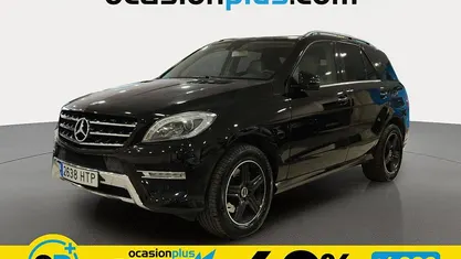 Usado Mercedes ML350 258 CV (189 kW) 2013 Negro SUV