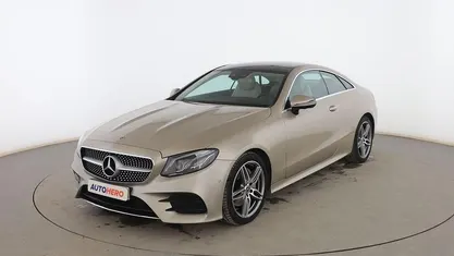Usado Mercedes E220 AMG line 195 CV (143 kW) 2017 Dorado Coupe