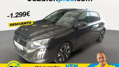 Usado Peugeot 208 Allure 102 CV (75 kW) 2025 Negro Utilitario