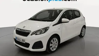 Usado Peugeot 108 Active 82 CV (60 kW) 2016 Blanco Utilitario