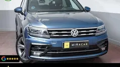 Azul Usado 2021 VW Tiguan Sportline SUV | 30.450 € (Precio justo)