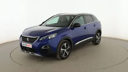 Usado Peugeot 3008 GT-line 130 CV (95 kW) 2018 Azul SUV