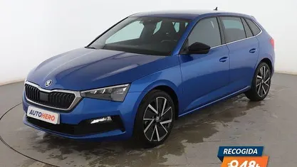 Usado Skoda Scala Ambition 150 CV (110 kW) 2022 Azul Utilitario