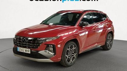 Käytetty Hyundai Tucson N Line 150 HP (110 kW) 2023 Punainen Katumaasturi