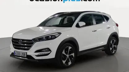 Usado Hyundai Tucson Style 141 CV (103 kW) 2016 Blanco SUV