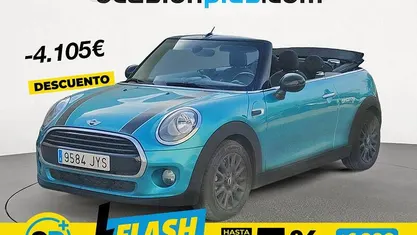 Usado Mini Cooper D Cabriolet 116 CV (85 kW) 2017 Azul Descapotable