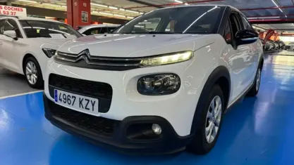 Usado Citroën C3 Feel 99 CV (72 kW) 2019 Blanco Utilitario