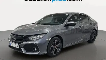 Usado Honda Civic Elegance 129 CV (94 kW) 2018 Gris Utilitario