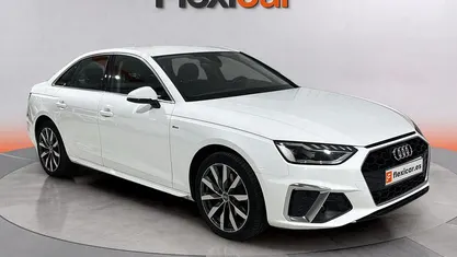 Usado Audi A4 S-Line 136 CV (100 kW) 2021 Blanco Familiar