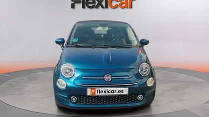Azul Usado 2019 Fiat 500 Lounge Descapotable | 8490 € (Super precio)