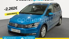 Azul Usado 2020 VW Touran Advance Monovolumen | 24.890 € (Precio justo)