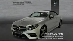 Gris / plateado Usado 2019 Mercedes E220 AMG line Descapotable | 44.990 € (Precio justo)