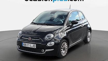 Używany Fiat 500 Lounge 69 KM (50 kW) 2020 Czarny Hatchback